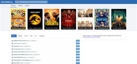 Goojara.ch: Watch movies, series, animes online